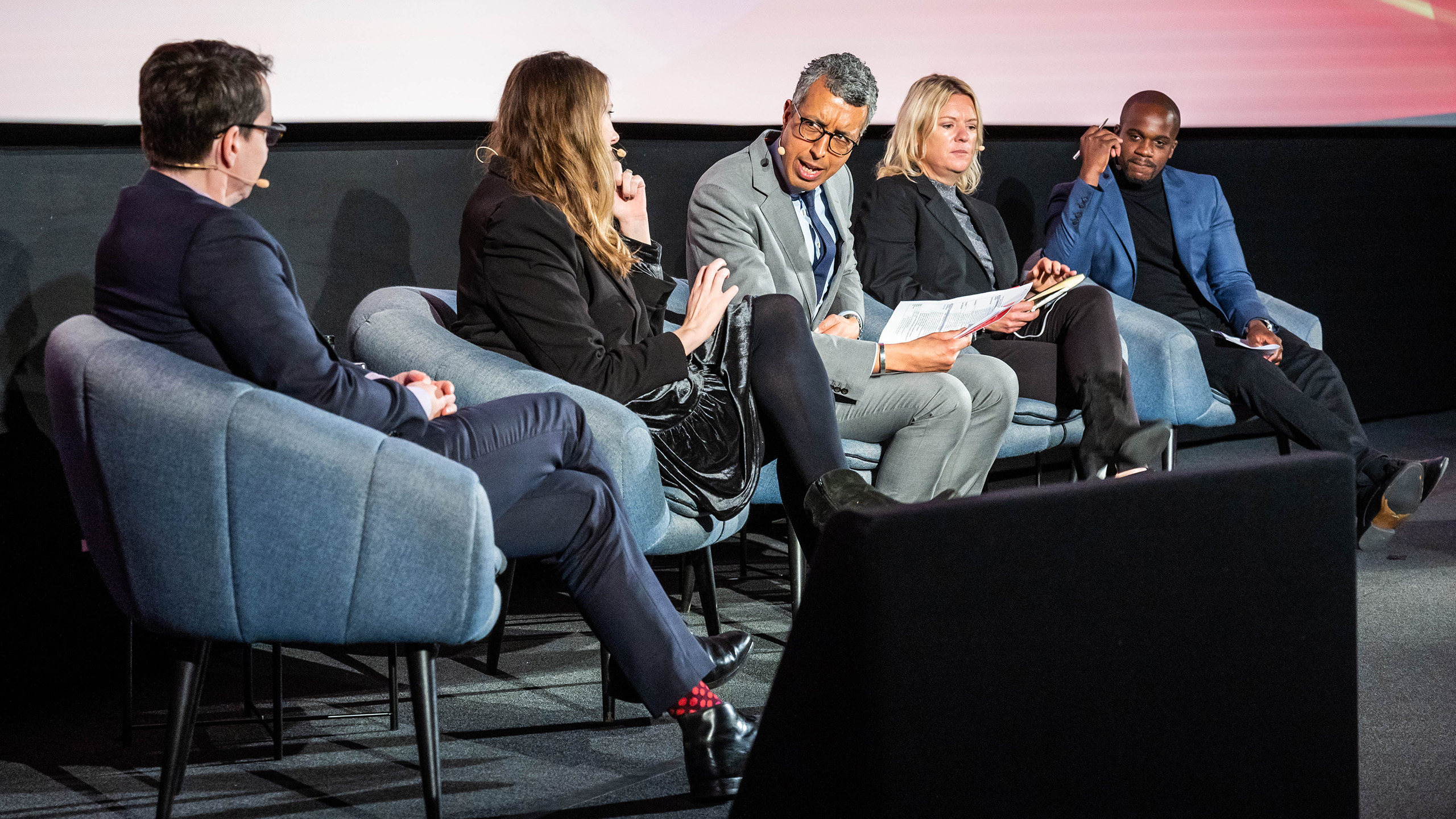 Kamal Ahmed, Chairing the 'Reporting the culture wars' panel