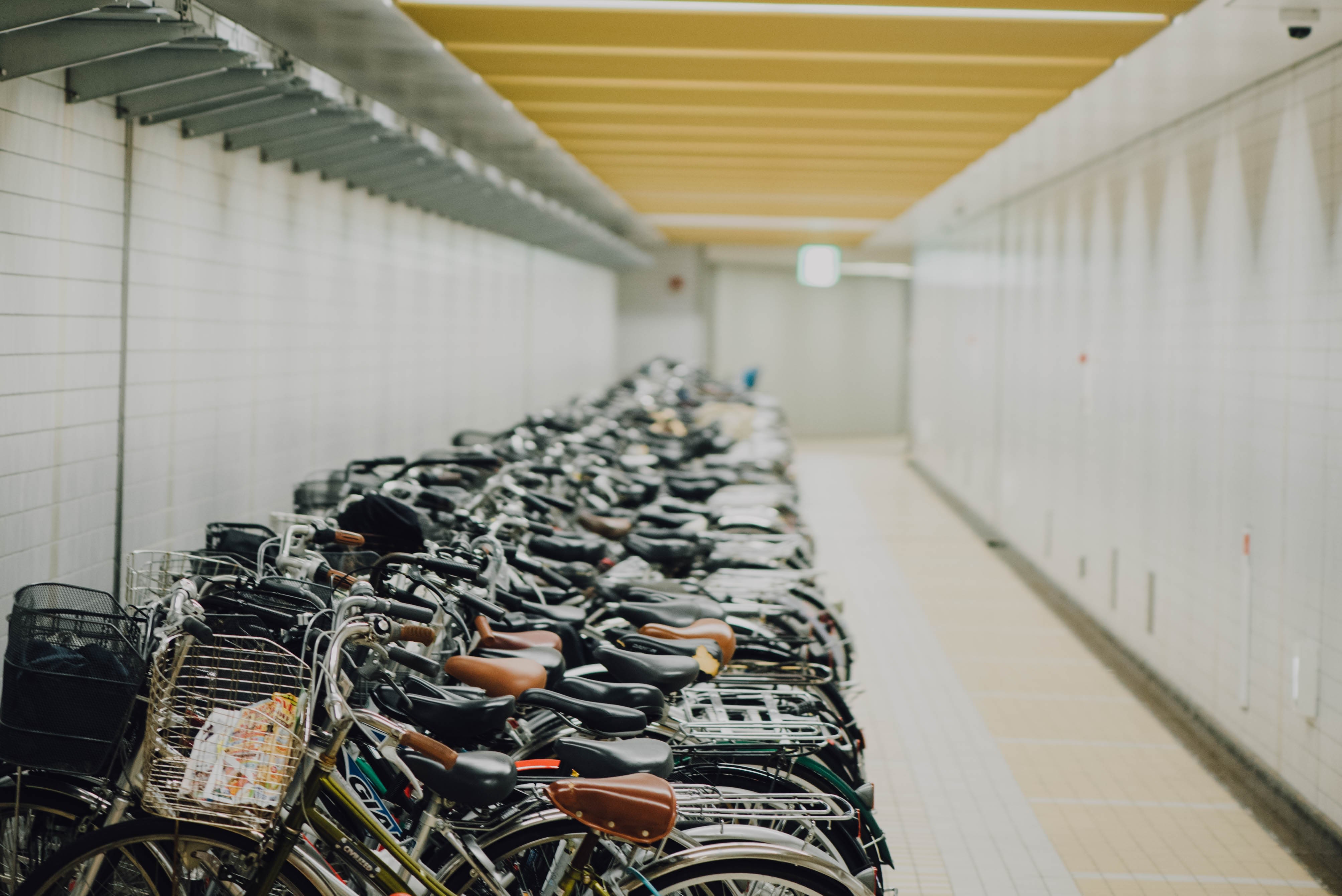 Bike storage room