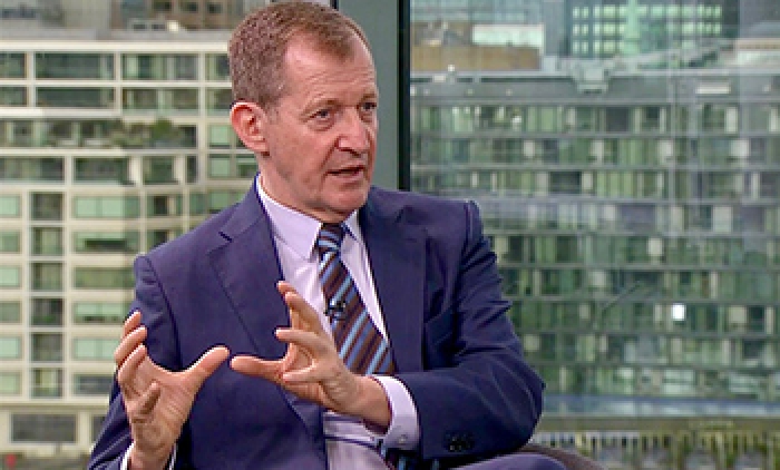 Alastair Campbell speaking at Outside the box 2020